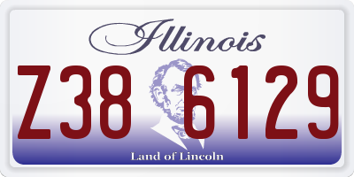 IL license plate Z386129