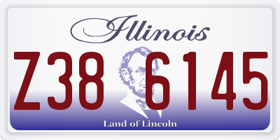 IL license plate Z386145