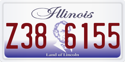 IL license plate Z386155