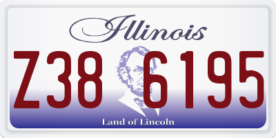 IL license plate Z386195