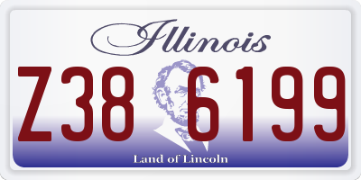 IL license plate Z386199