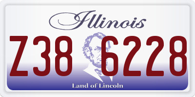 IL license plate Z386228
