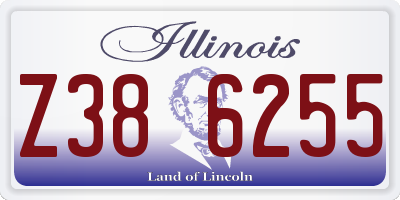 IL license plate Z386255