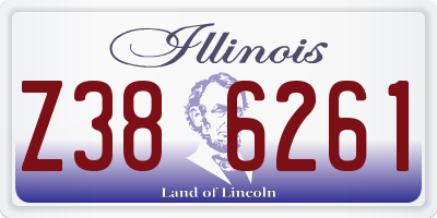 IL license plate Z386261