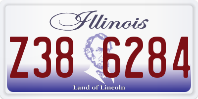 IL license plate Z386284