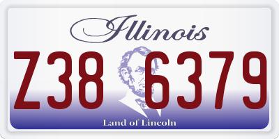 IL license plate Z386379