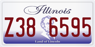 IL license plate Z386595