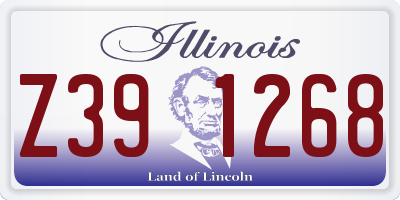 IL license plate Z391268