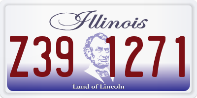 IL license plate Z391271