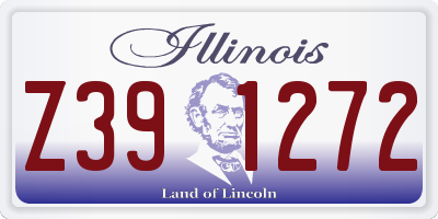 IL license plate Z391272