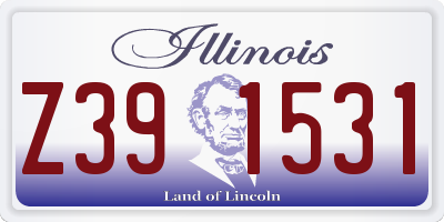 IL license plate Z391531