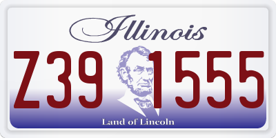 IL license plate Z391555