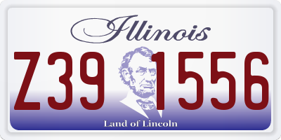 IL license plate Z391556
