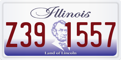 IL license plate Z391557