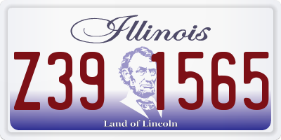 IL license plate Z391565
