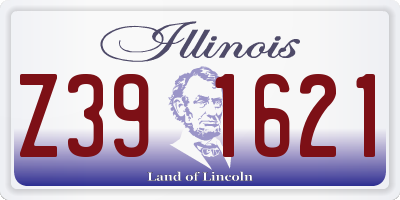 IL license plate Z391621