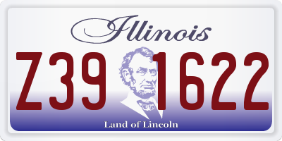 IL license plate Z391622