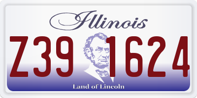 IL license plate Z391624