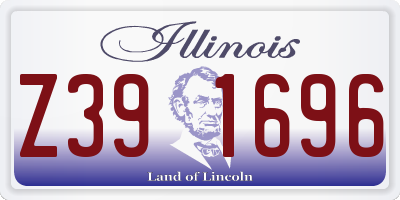 IL license plate Z391696
