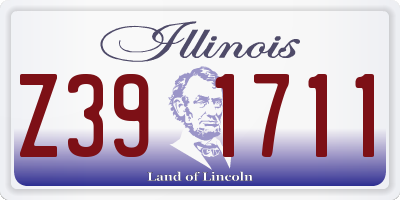 IL license plate Z391711