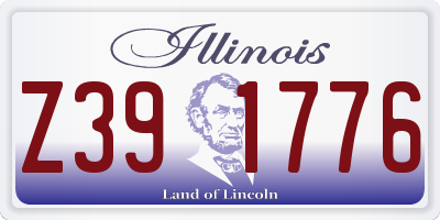 IL license plate Z391776