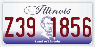 IL license plate Z391856