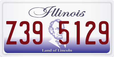 IL license plate Z395129