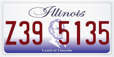 IL license plate Z395135