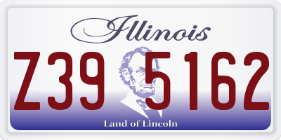 IL license plate Z395162