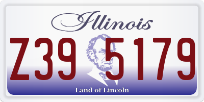 IL license plate Z395179