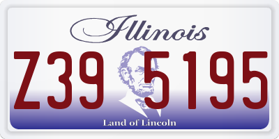 IL license plate Z395195