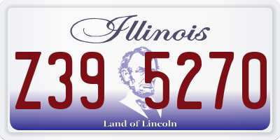 IL license plate Z395270