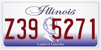 IL license plate Z395271