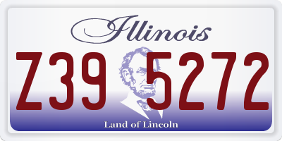IL license plate Z395272