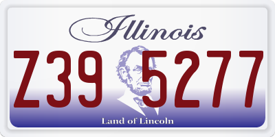 IL license plate Z395277