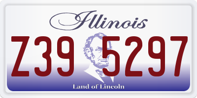 IL license plate Z395297