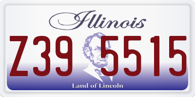 IL license plate Z395515