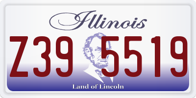 IL license plate Z395519