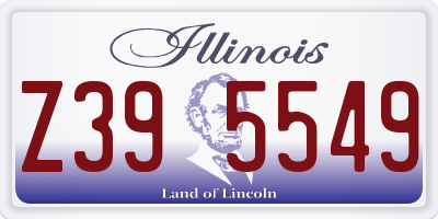 IL license plate Z395549