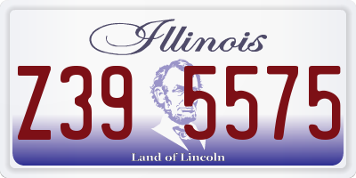 IL license plate Z395575