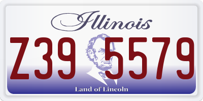 IL license plate Z395579