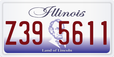 IL license plate Z395611