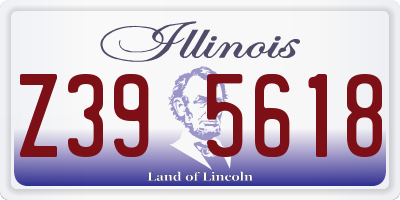 IL license plate Z395618