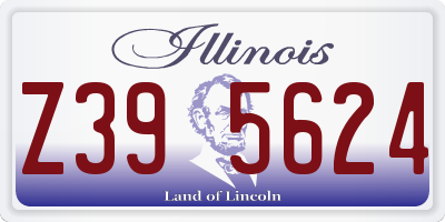 IL license plate Z395624