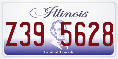 IL license plate Z395628