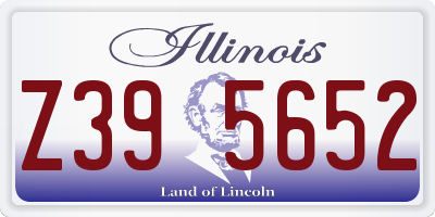 IL license plate Z395652