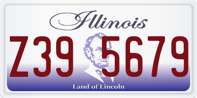 IL license plate Z395679