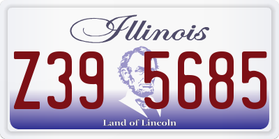 IL license plate Z395685