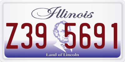IL license plate Z395691