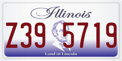 IL license plate Z395719